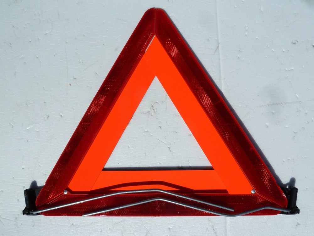 NEW Aston Martin Emergency Hazard Warning Triangle Bracket Reflector triangle