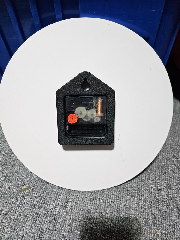 Butterfly Clock Works Perfectly 10"