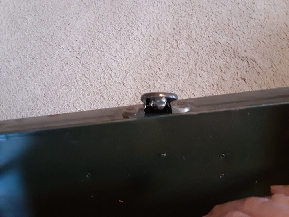 Vintage Eagle Lock Co. tackle or tool box BROKEN LOCK