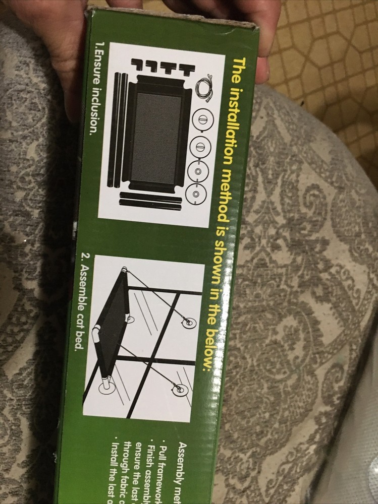 Cat Window Bed Mounting Shelf Mesh