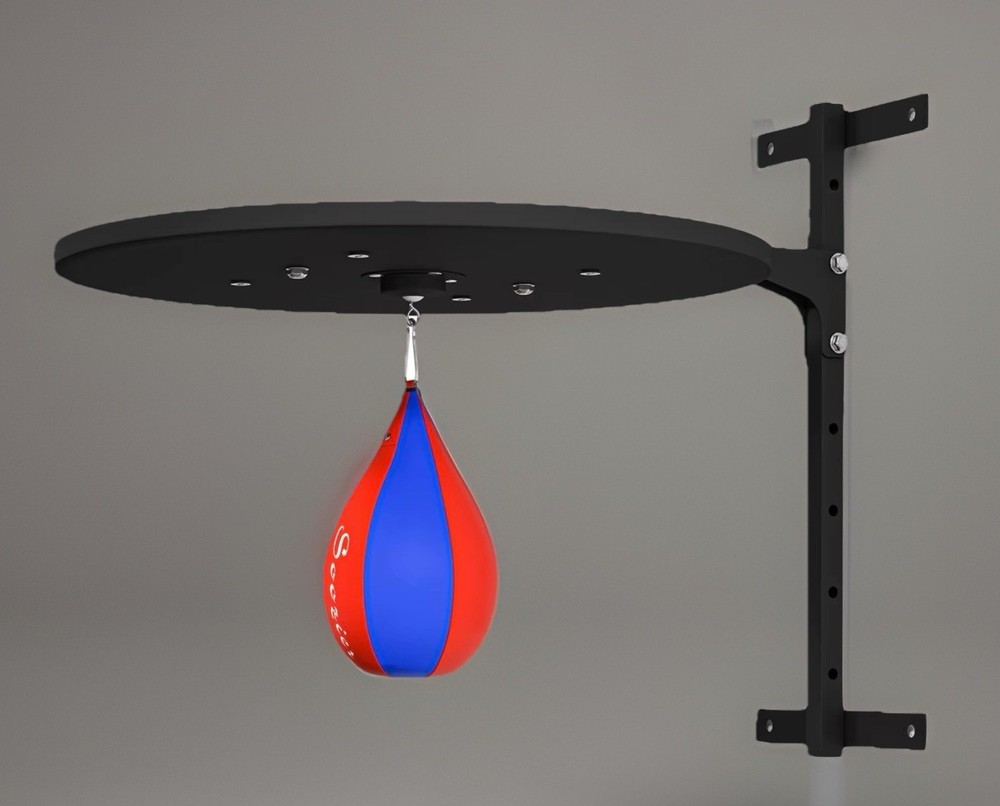 Wall Mounted Height Adjustable Speed Bag Platform Kit Punching Bag Training
