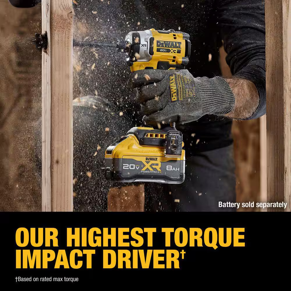 20V MAX XR Cordless Impact Driver (Tool Only)