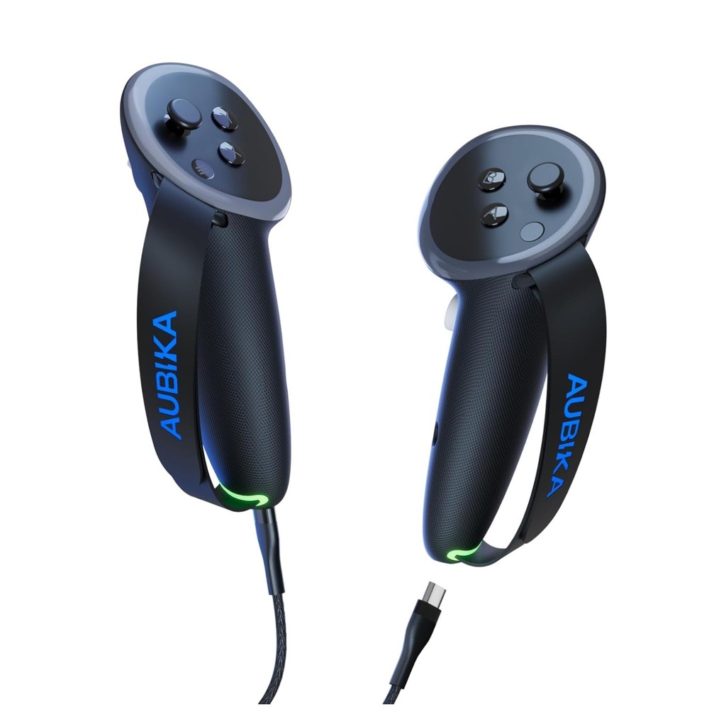 Comfortable VR Controller Grips & Charging Solution for Meta Quest 3S/Quest 3