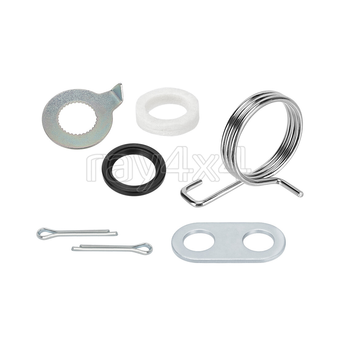 Rear Brake Drum Hub Plate Cover Bearing Seals Kit for Honda TRX400FW 1995-2003