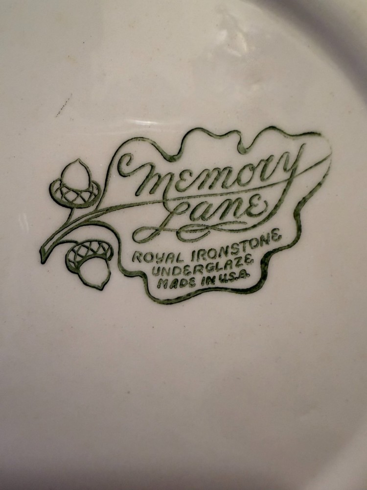 44 PIECE Pink Memory Lane China Set