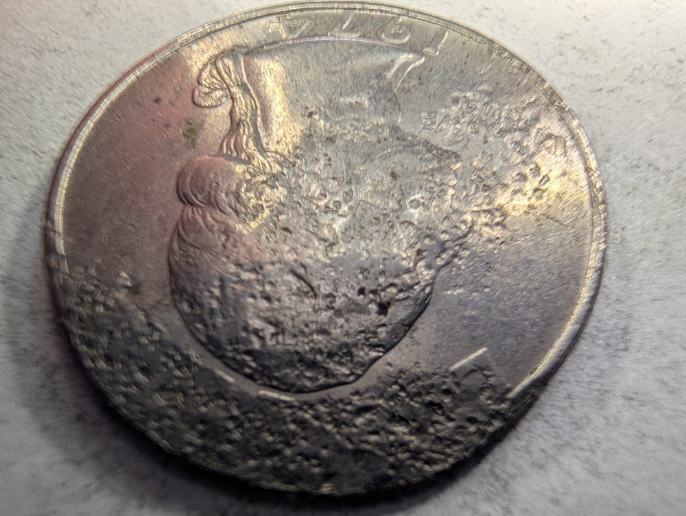 Major Machine Error On A 1974 Quarter