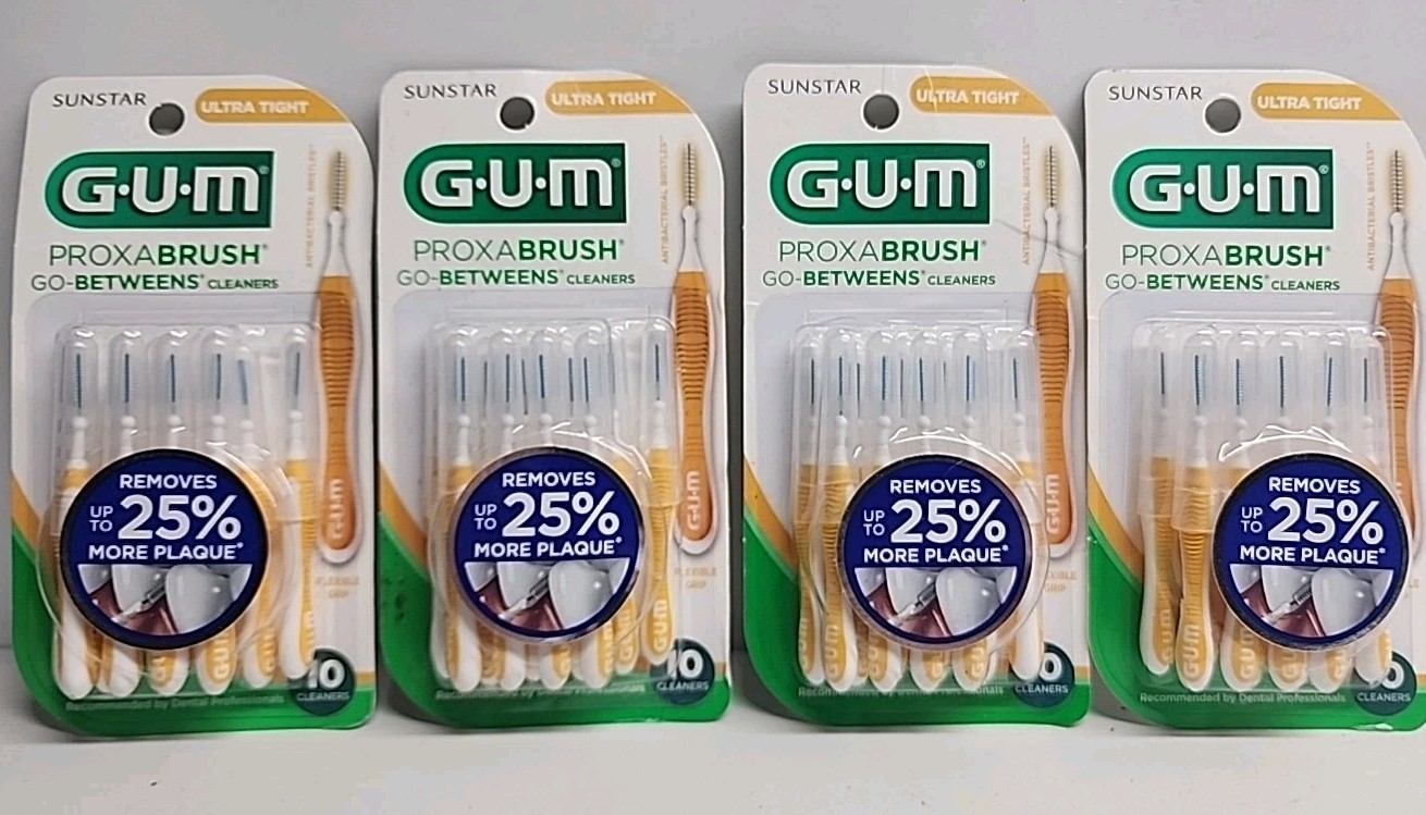 Proxabrush Go-Betweens - Ultra Tight - 40 Ct Total, 4 Pks