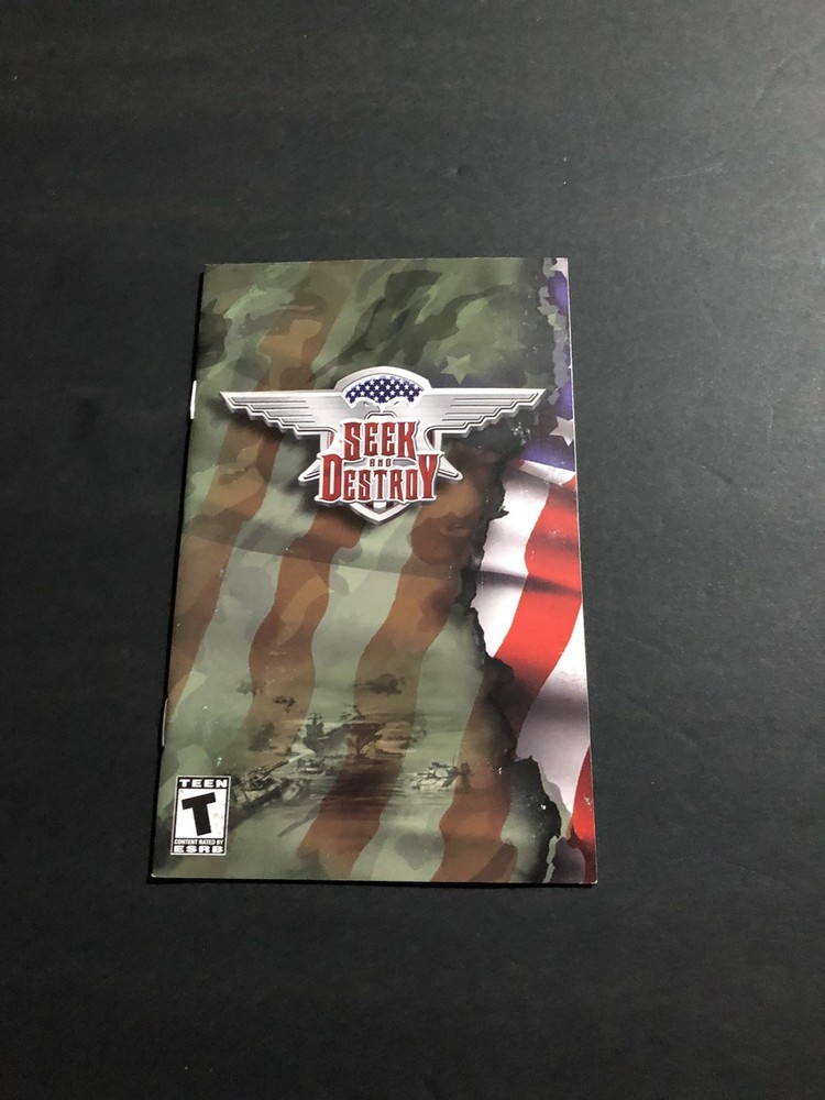 seek and destroy ps2 manual Only