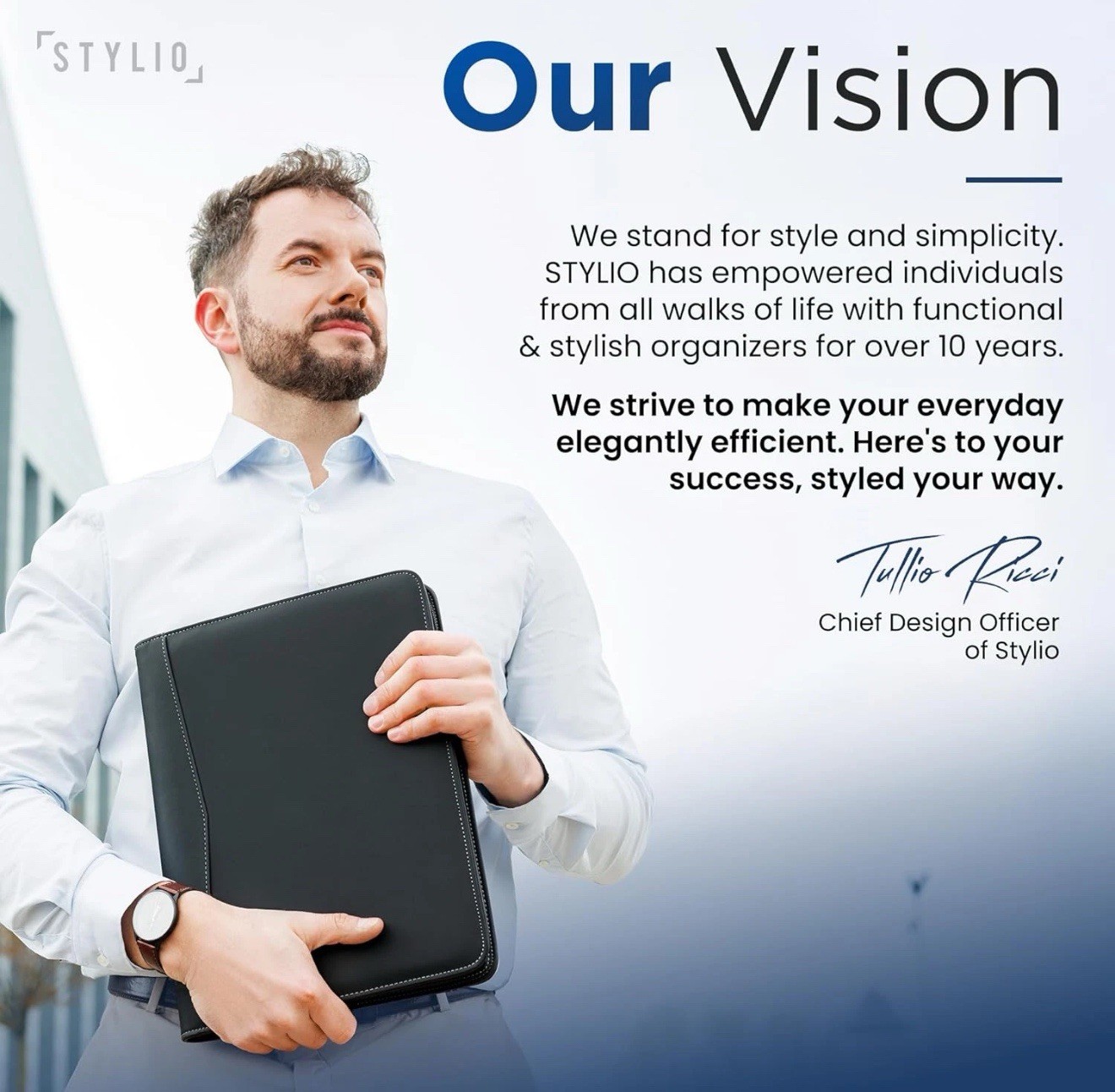 Zipper Padfolio Portfolio Binder Organizer | Faux Leather Portfolio for Resume