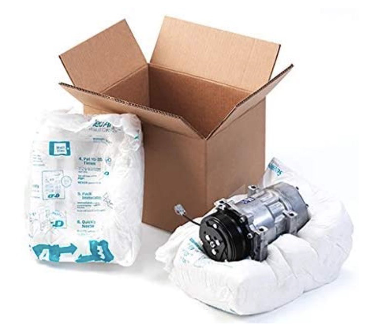 Instant foam bag #80 Quick Pack Foam Packaging, 4 pack