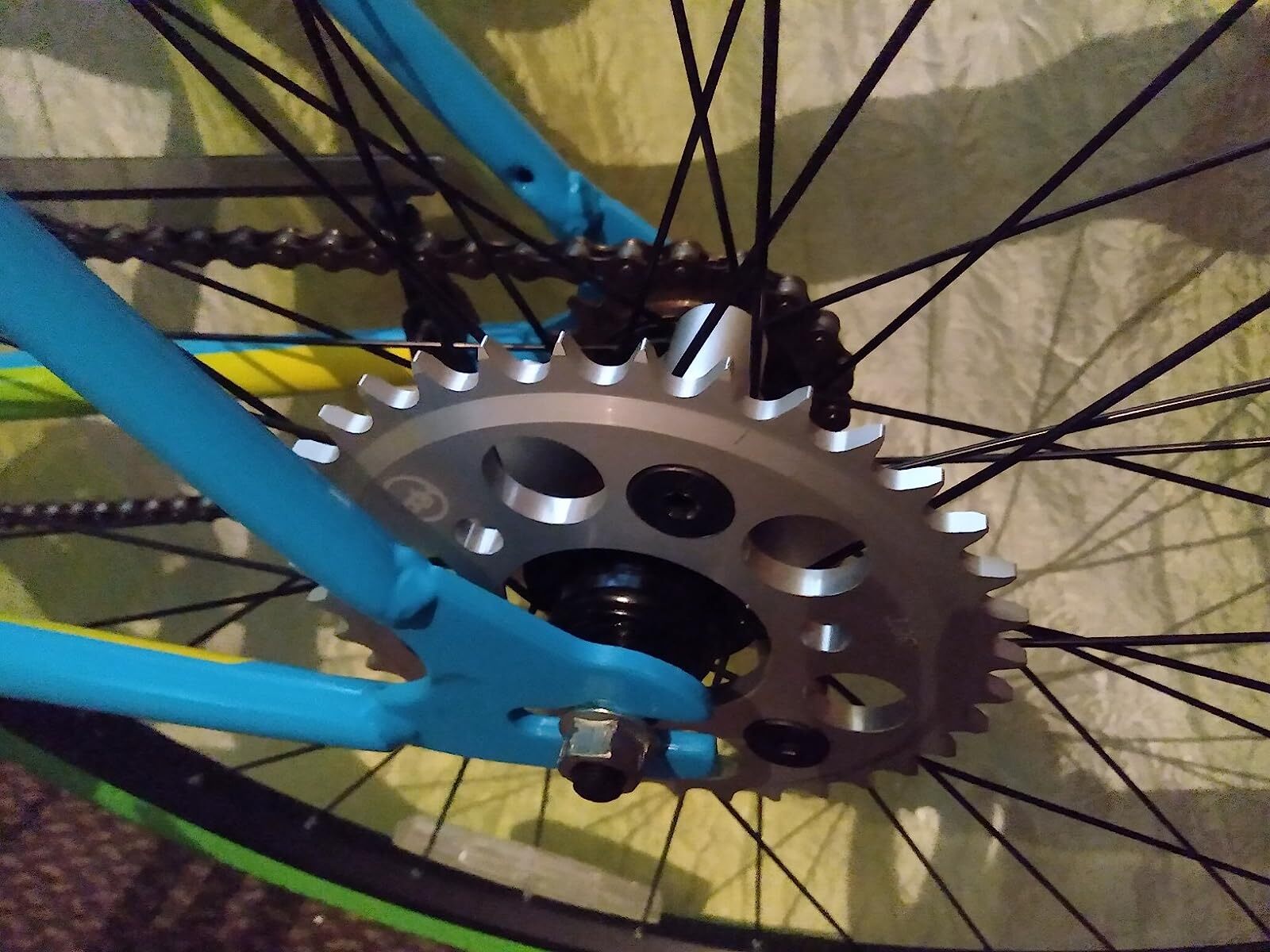 Rear Wheel Hub Adapter CNC Fully Made for Spoke Bike Wheel-Gas Motorized Bicycle