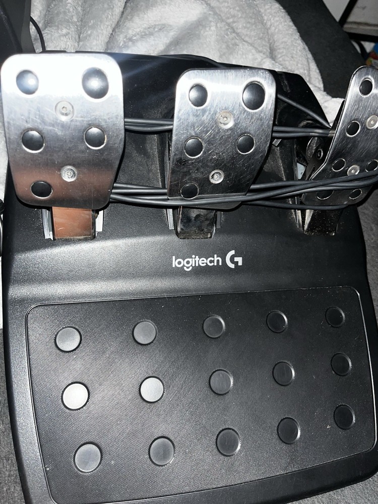 Logitech Racing Wheel, Pedals, Shifter & Power Adapter Bundle