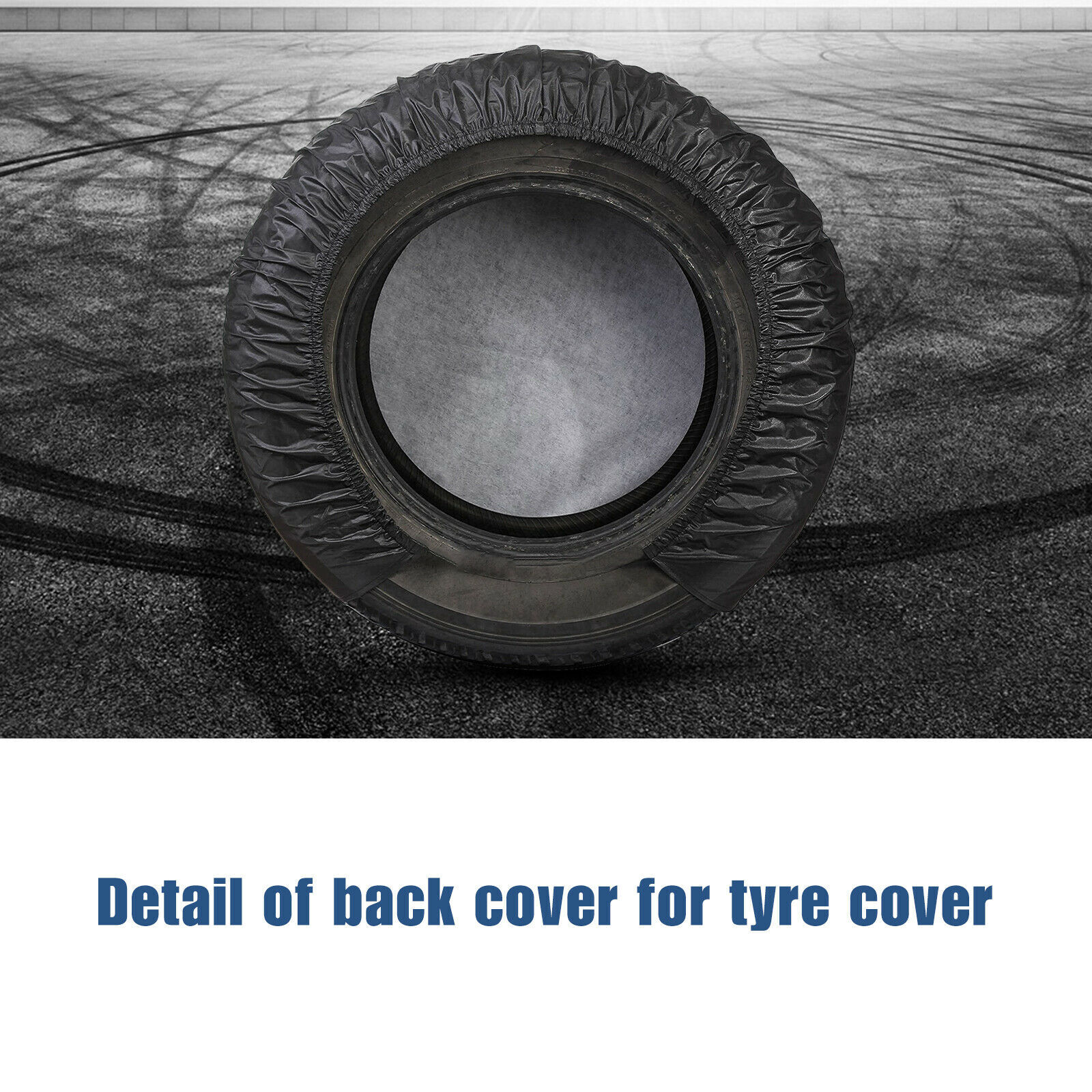4PCS 30-32'' Waterproof Tire Covers Wheel&Tyre RV Trailer Camper Sun Protector