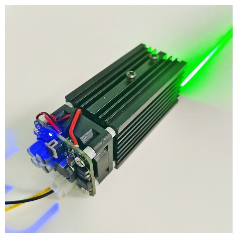 520nm 300mw Green Line Laser Diode Module Warning Laser Light