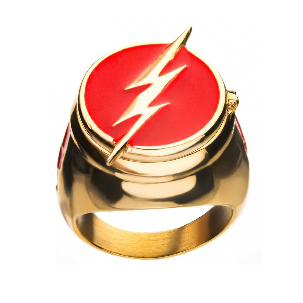 DC The Flash Barry Allen Metal Finger Ring Adjustable Rings