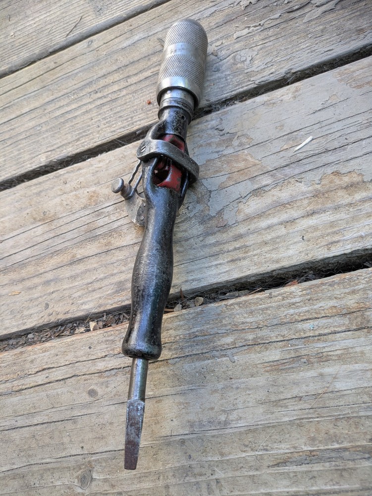 Antique Angle Drill Chuck Attachment for Bit & Brace
