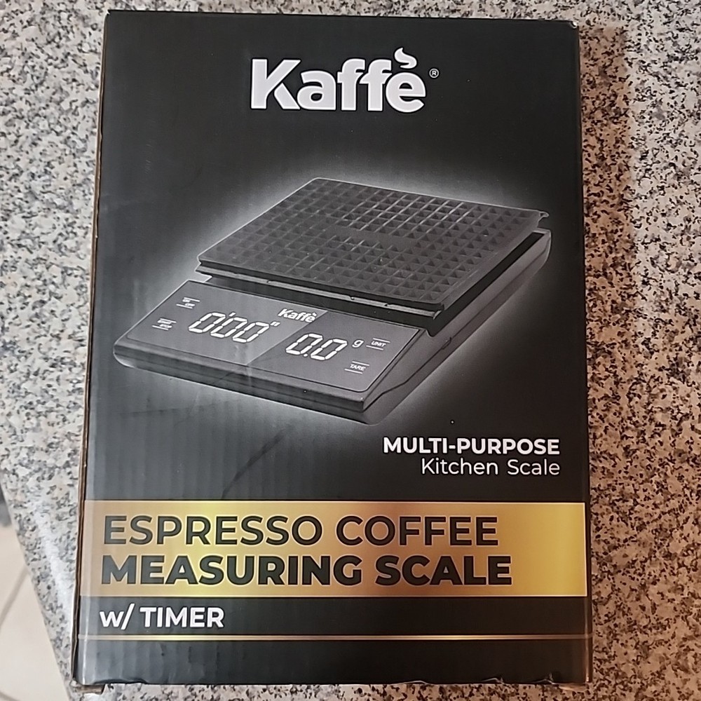 KAFFE Espresso MEASURING SCALE w/ TIMER Model KFES01