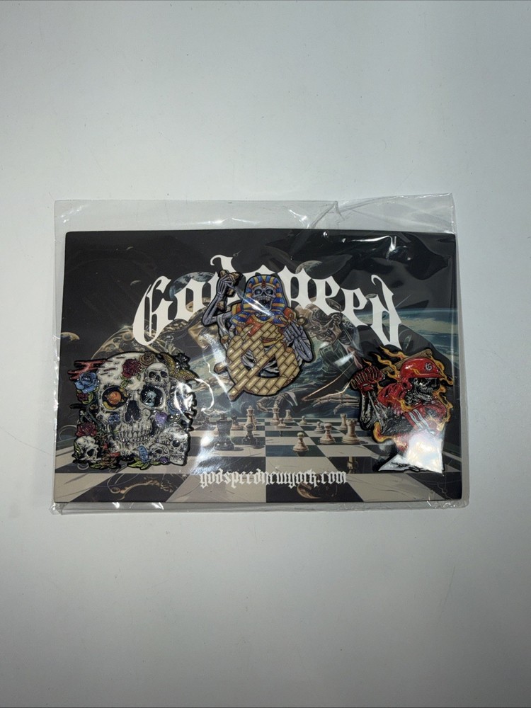 Godspeed 3 Piece hat Pin
