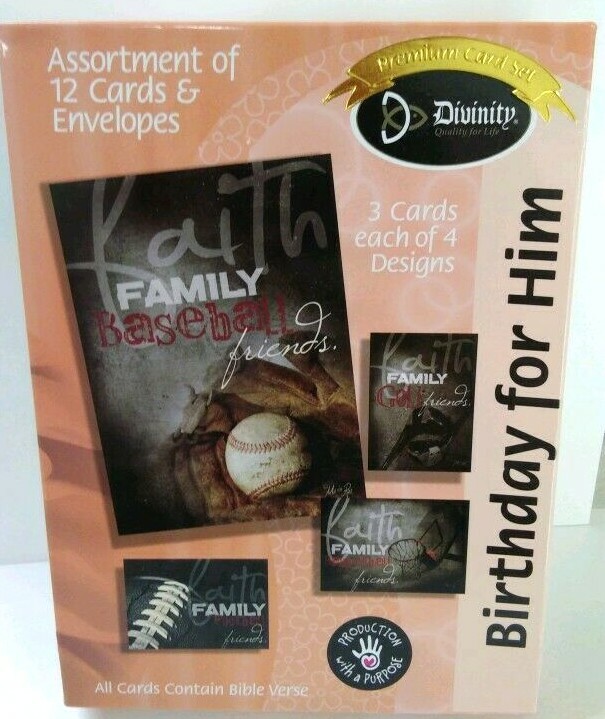 SCRIPTURE ALL OCCASION BOXED CARDS (12 PER BOX)