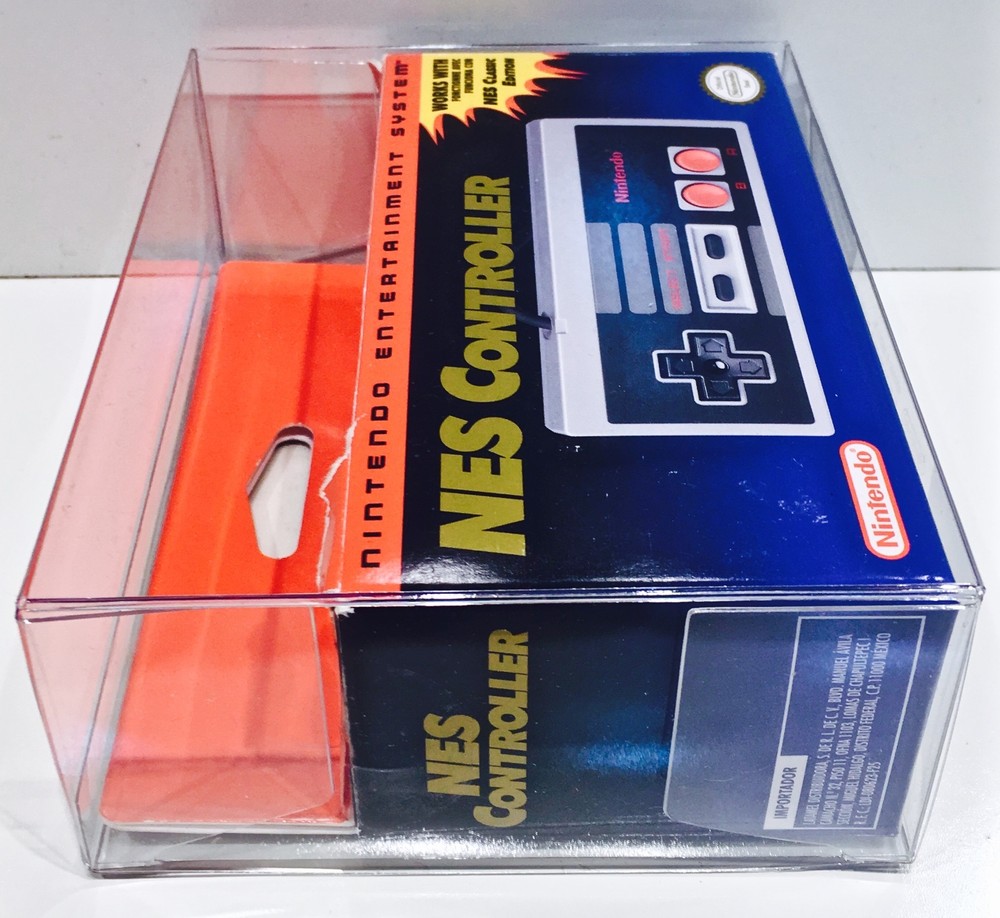 1 Box Protector for NES CLASSIC MINI CONTROLLER Nintendo Case Fits EU Size too!