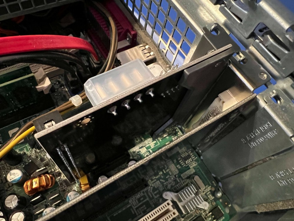 Micro SD / SD / Compact Flash to IDE Low Profile PCI bracket