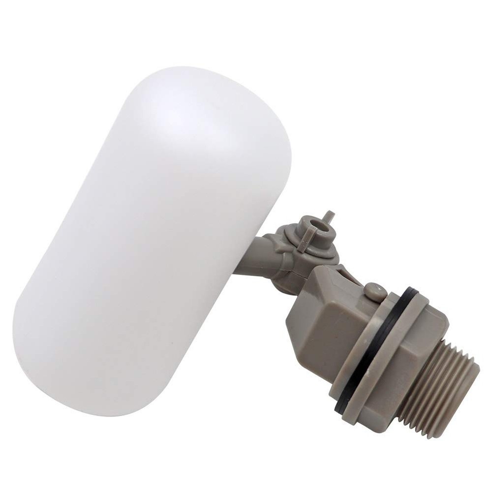 2 Pcs Float Valve 1/2 or 3/4 Water Float Valve with Adjustable Arm Automatic ...