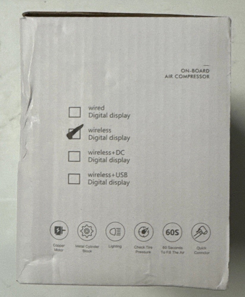 Wireless Tire Inflator