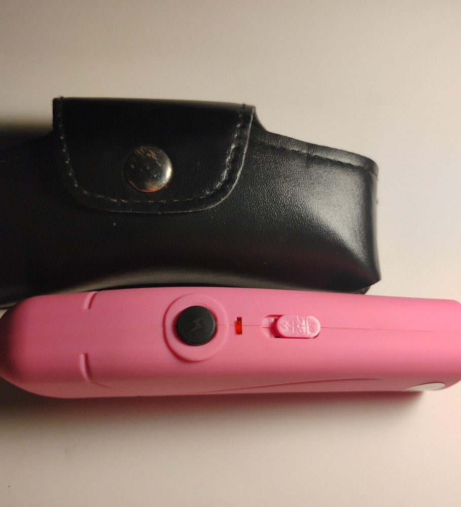 Curved Pink Stun Gun