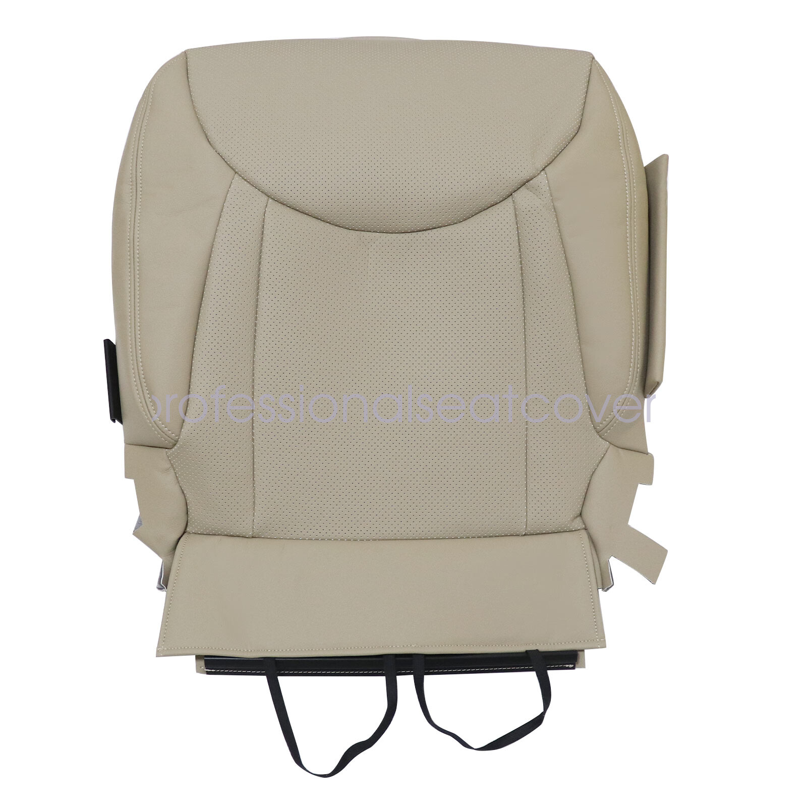 Driver & Passenger Leather Seat Cover Tan For 2001 to 2006 Lexus LS430