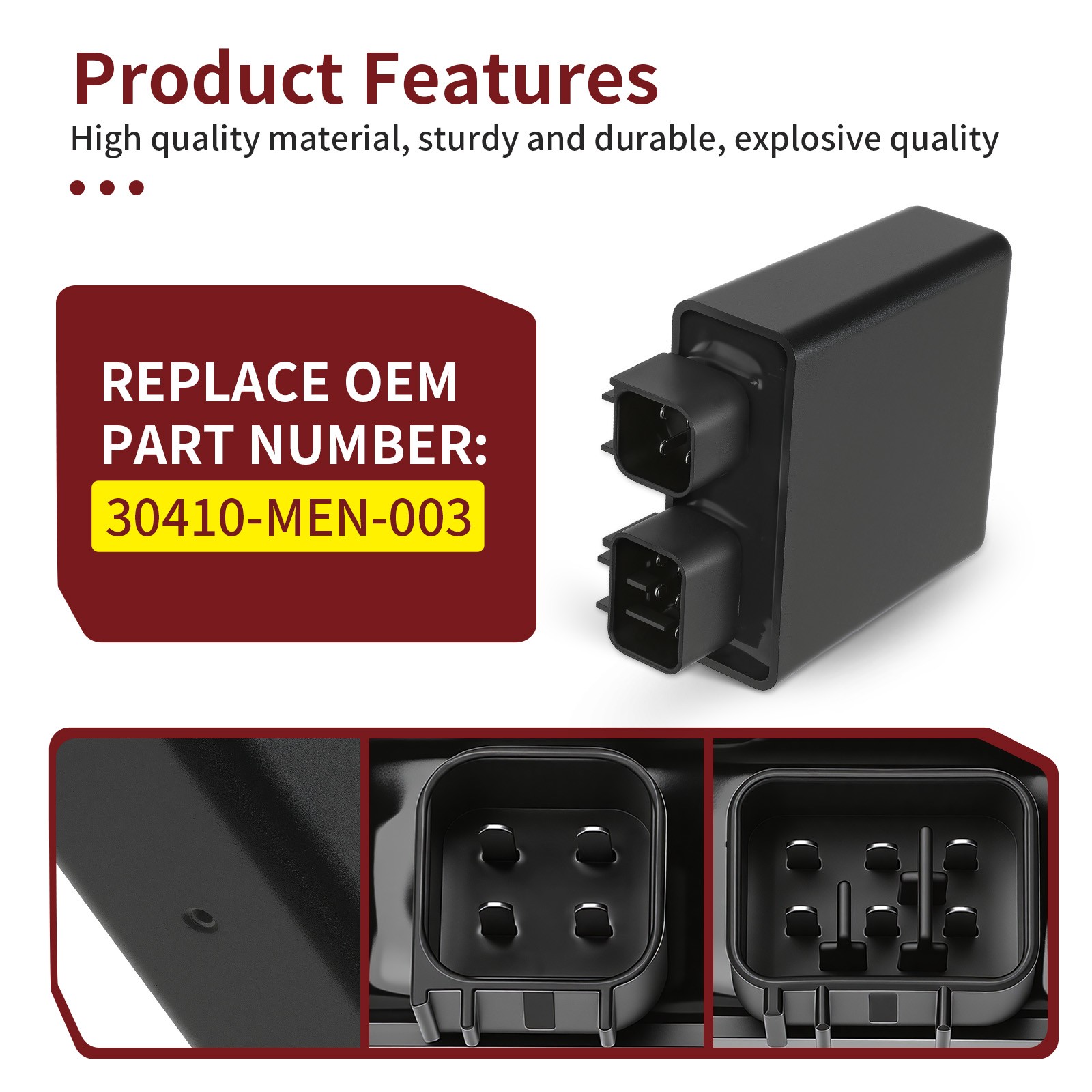 CDI ECU Box Ignition Module Box For Honda CRF450R CRF 450 R 2004-2007 Brand New