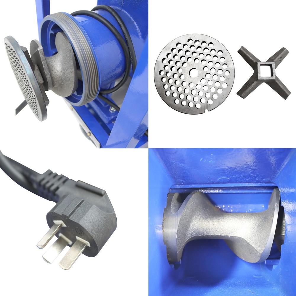  220V Fish/Chicken Bones/Vegetable Crusher Mincer Chopper Feed Processor