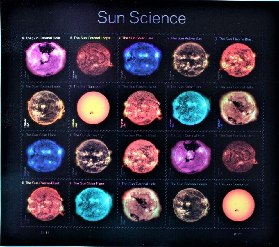 1 SHEET SUN SCIENCE. BIN $19.99.