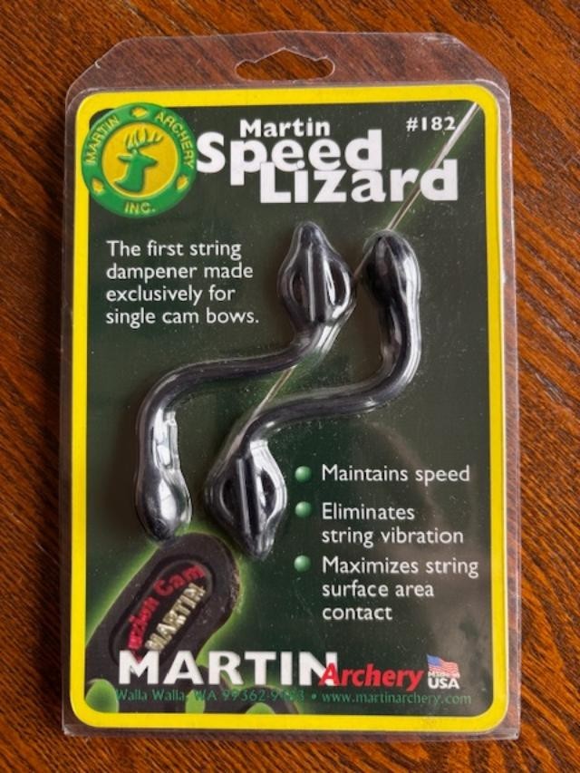 Martin Archery Speed Lizard String Dampener, Model# 182, New