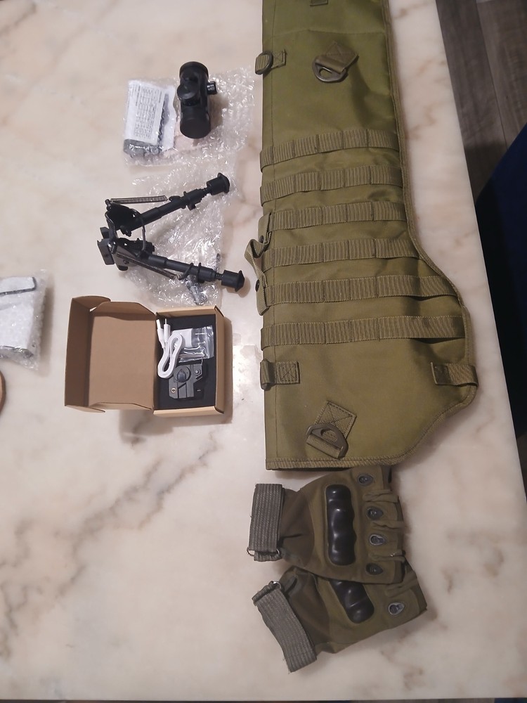 Olive Green Polyester Rifle Soft Case Durable Tactical Accessories