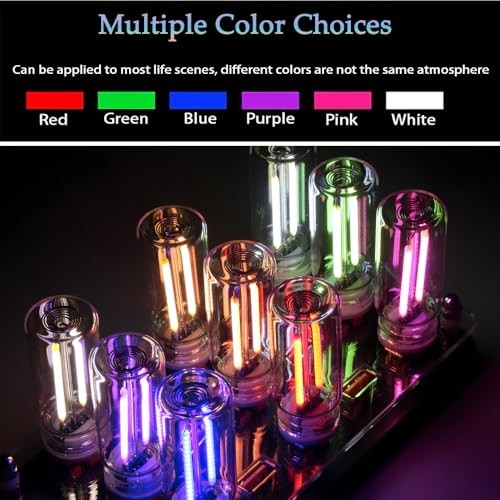 2 Pack Car LED Lights Interior, USB Light for Car Decor & 2 pack purple