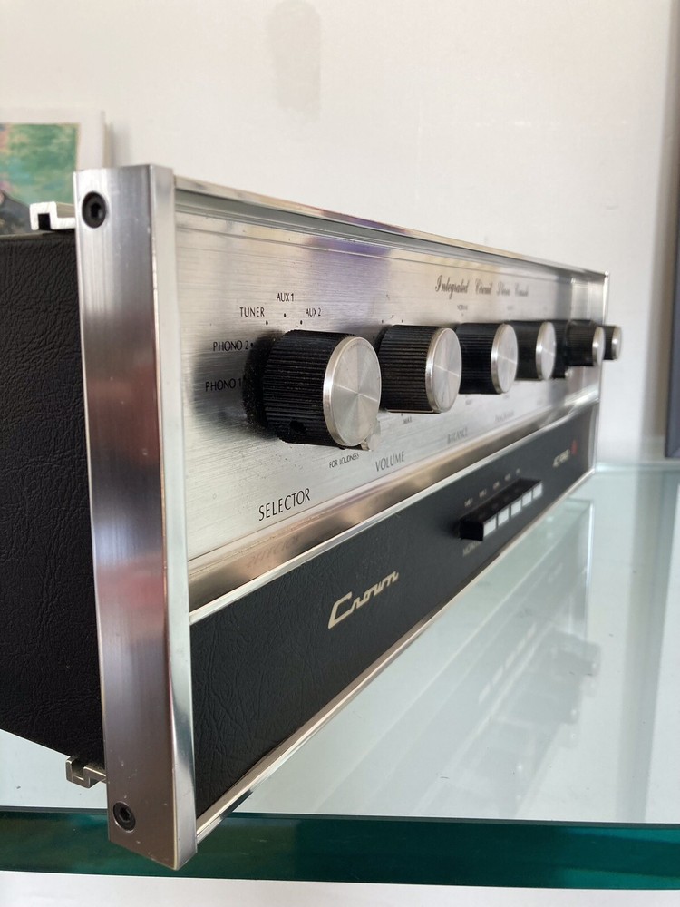 VTG Crown IC150 Solid State Integrated Circuit Stereo Console Preamplifier W/BOX