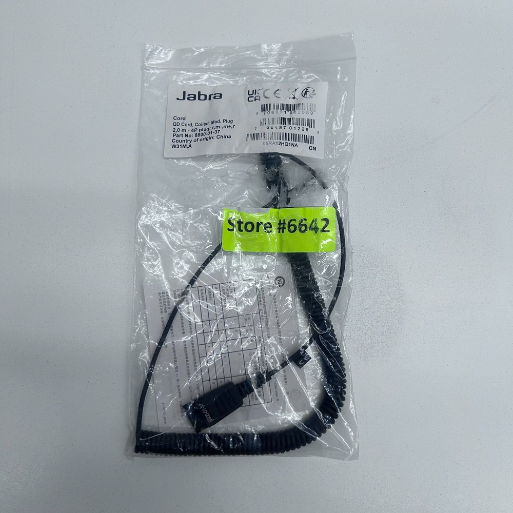 Jabra 8800-01-37 Audio Cable Adapter