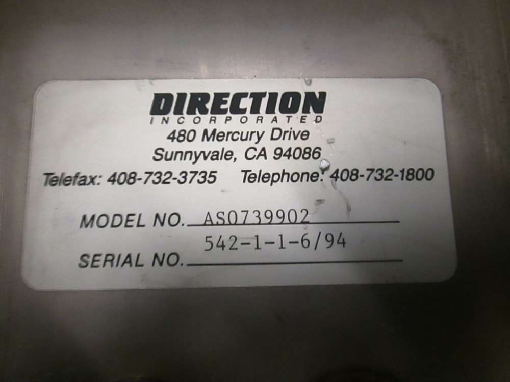 Direction, Cantilever Head Bracket, AS0739902, Used