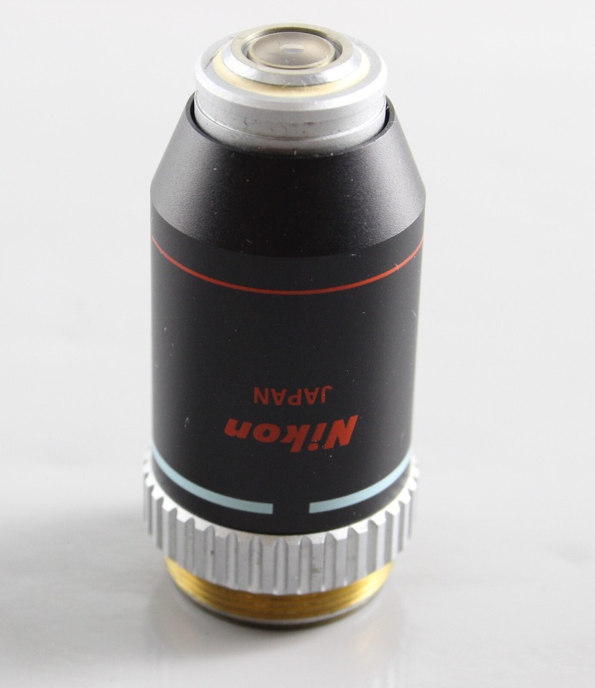 Nikon E 40x 0.65 Ph3 DL Microscope Objective Phase Contrast