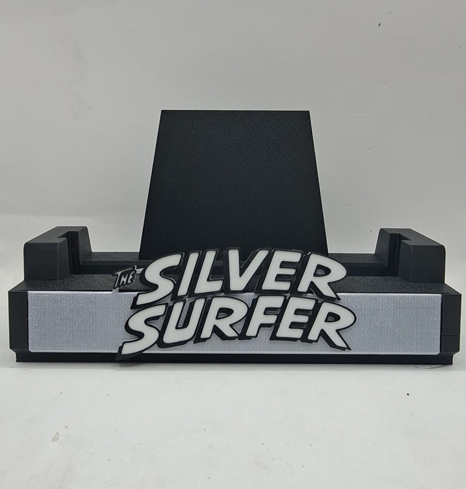 Silver Surfer Comic Book Display Stand for Graded CGC CBCS, and Non-Graded Comic