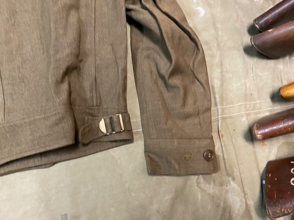 ORIGINAL WWII US ARMY EM NCO M1944 CLASS A IKE JACKET- XSMALL 36R