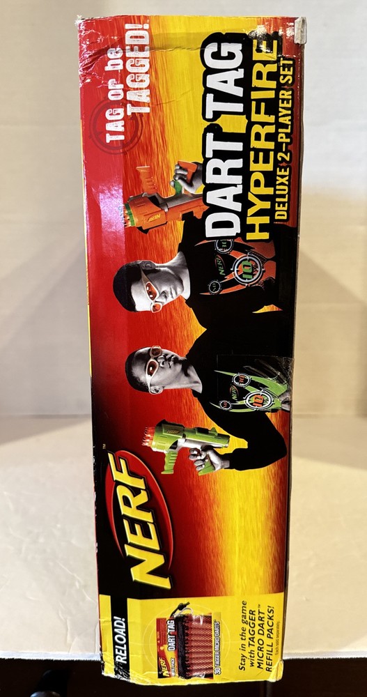 Hasbro Nerf Dart Tag Hyperfire Deluxe 2 Player Blaster Set (NEW)
