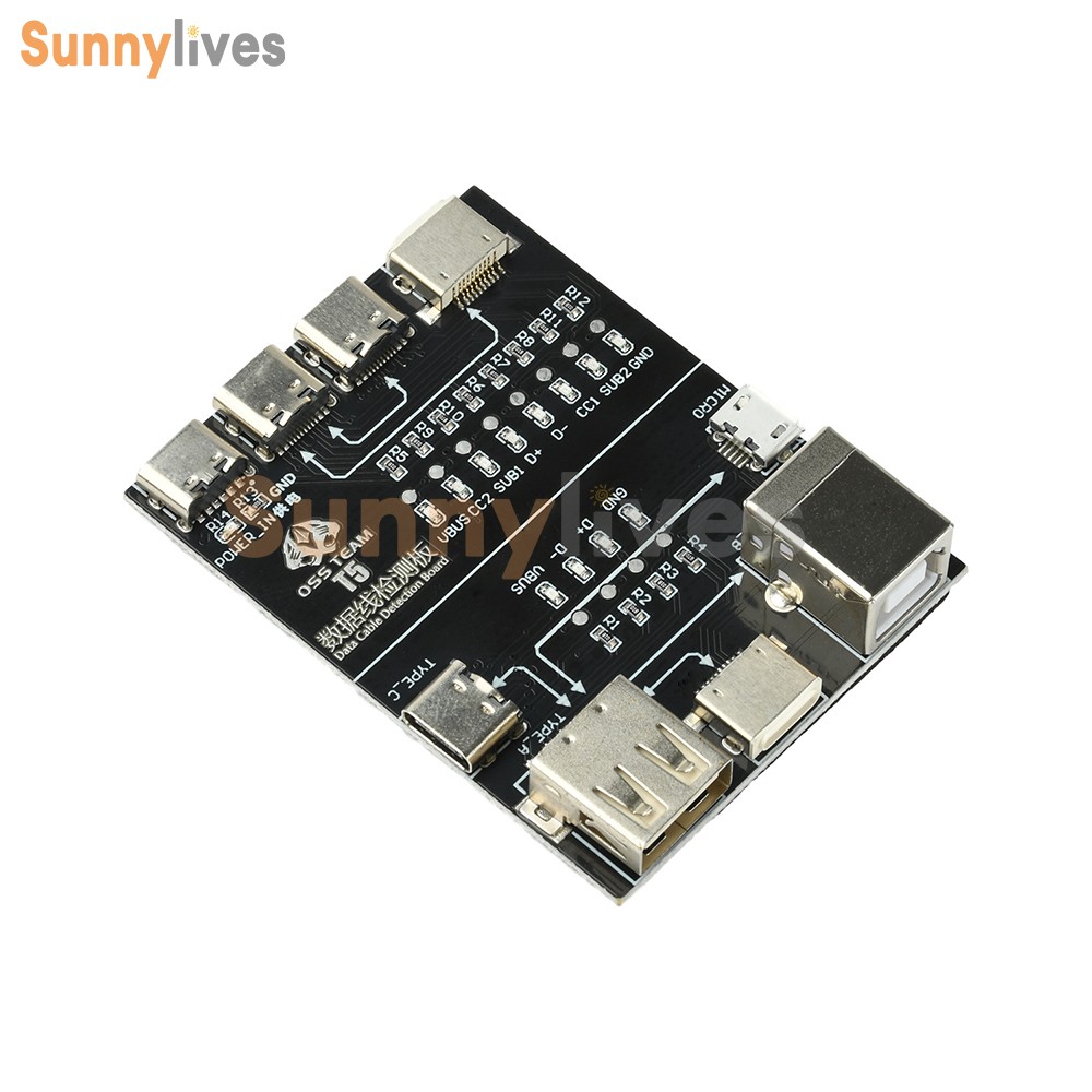 T5 Multifunctional Interface Cable Detection Module Data Cable abnormal testing