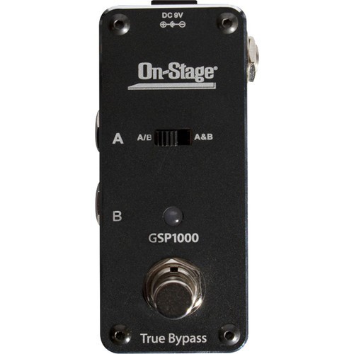 On-Stage ABY Switcher with True Bypass