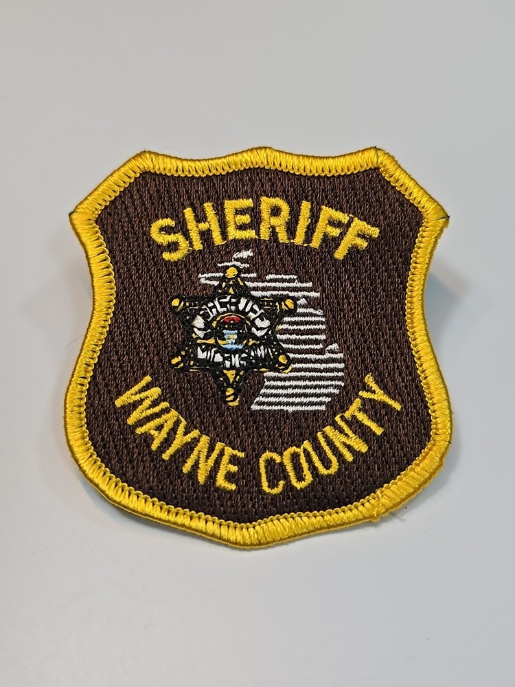 Wayne County Sheriff Sew-on Patch Michigan