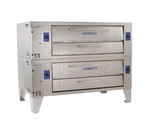 Bakers Pride Y-602 Commercial Double Pizza Deck Oven,