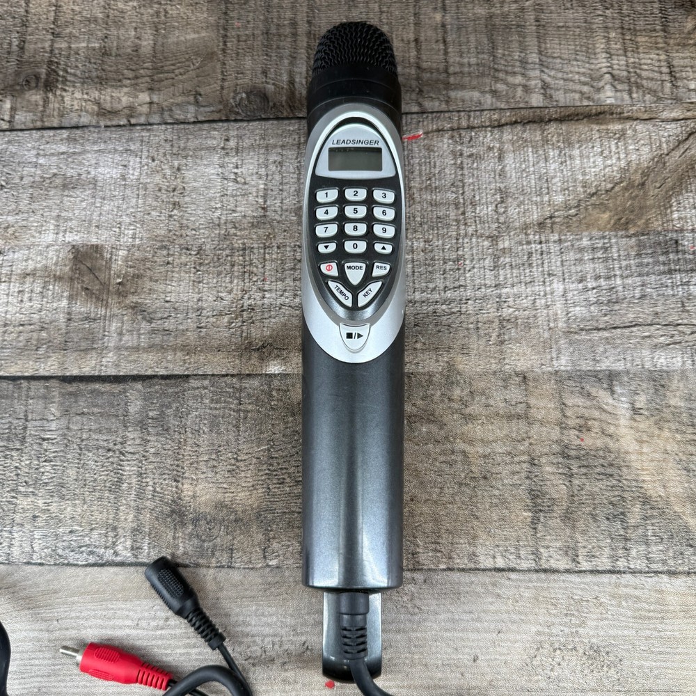 Leadsinger Karaoke Microphone Wired Device As Is