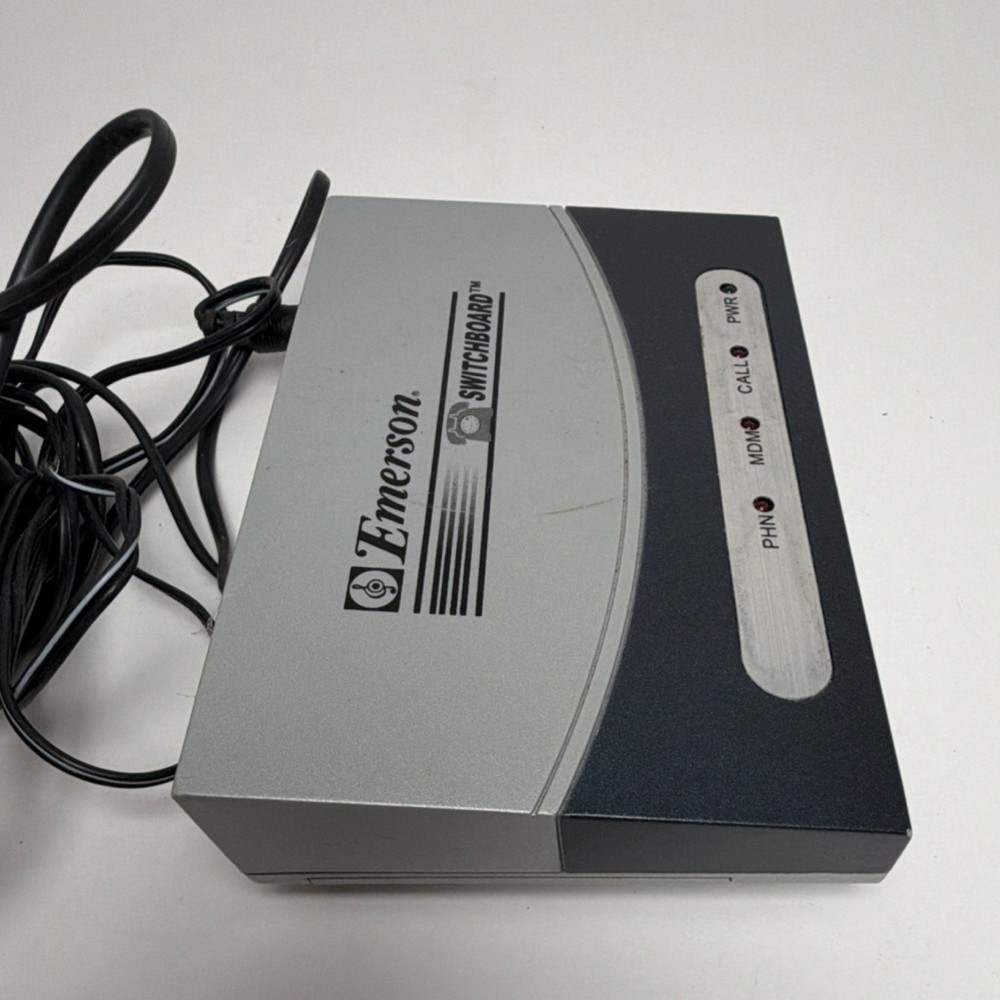 Emerson MSS-100 Switchboard Universal Compatible 9V powers on ,untested