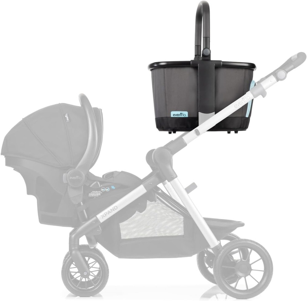 Evenflo Stroller Market Basket (Gray Sky)