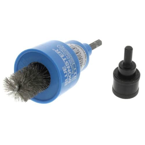 Power Deuce Copper Fitting Brush Tool Pack with Quik-Change Chuck Adaptor (1/...